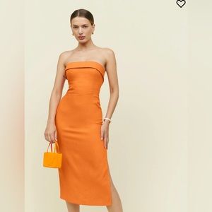 Brand new Reformation Marcella linen dress size 4